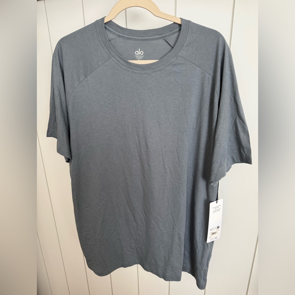 New ALO Yoga Men's Triumph Crew Neck Tee Size XL